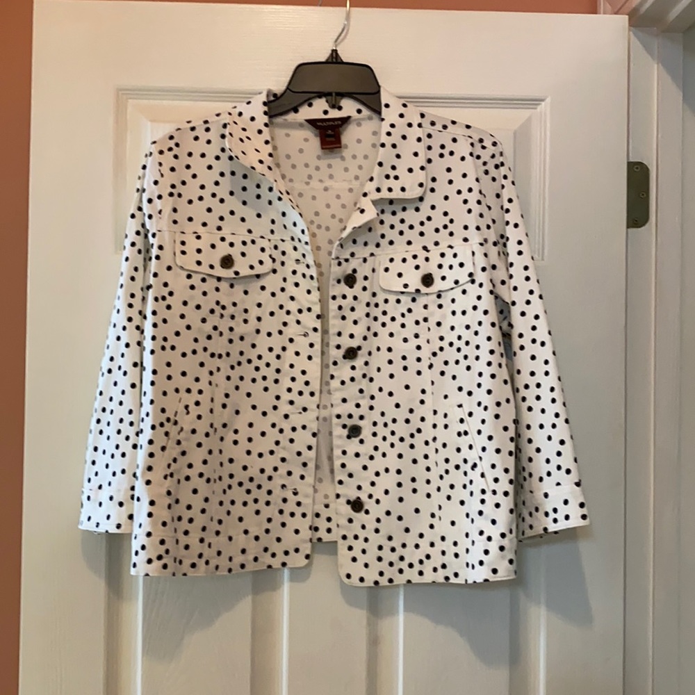 Multiples brand dotted jacket